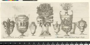 Plate 6 from the series “Collection of Various Vases”