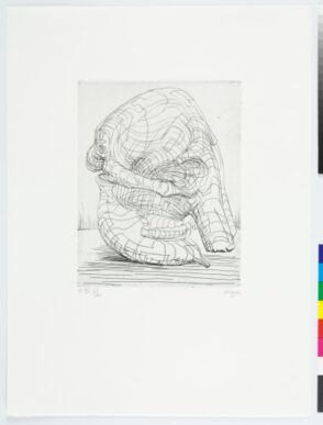 Plate VII from the book “Elephant Skull”