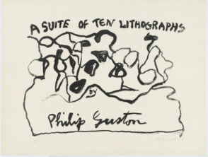 From the portfolio “A Suite of Ten Lithographs”