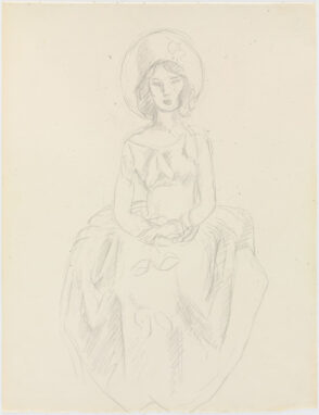 Study for “The Yellow Dress”