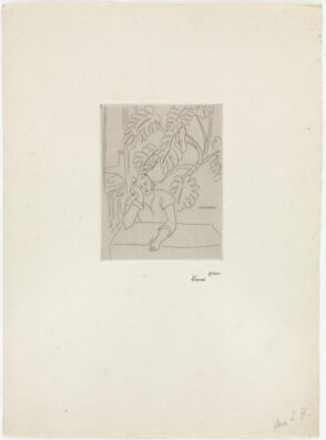 Interior with Foliage