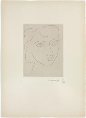 Face in Three-Quarter View