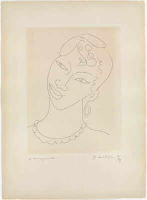 Martiniquaise, Study for “Fleurs du Mal”