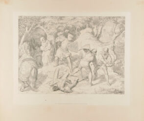 Landgrave Friedrich with Bitten Cheek on the Flight from the Wartburg (Friedrich mit der gebissenen Wange auf der Flucht von der Wartburg)