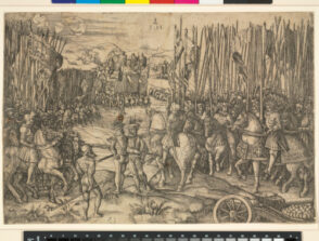 Two Armies Preparing for Battle