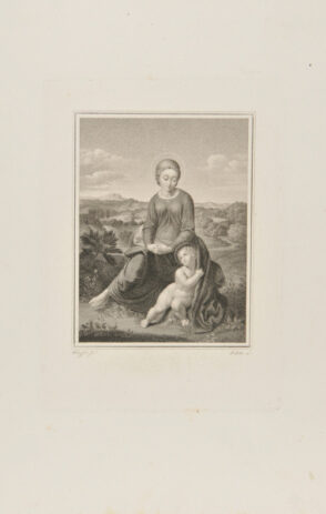 Madonna and Child in a Landscape