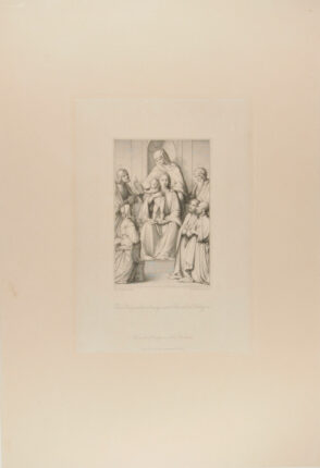 The Madonna and Child Adored by Saints