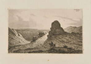Landscape with Large Rock