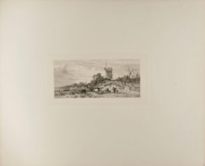 Landscape with Cattle and a Windmill