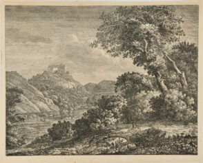 Plate from “Sammlung Radirter Blaetter von Nathe” (Leizpig: Rostische Kunsthandlung, 1808)