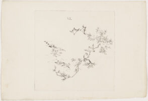 Landscape with Man Coming over a Hill to a Pond