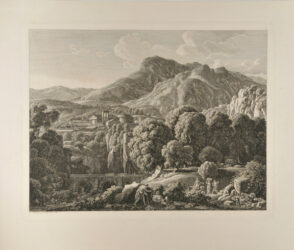 Classical Landscape with a City and Bridge