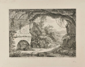 Interior of the Tomb of the Nasoni, on the Strada de Termi