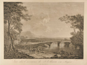 Vue des Environs de Solothurn en Suisse