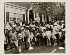 Kromer Gallery during Joan Mondale’s Visit to Baltimore.