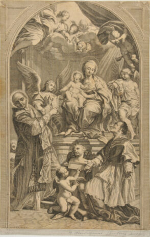 The Virgin and Child with Saints and Angels