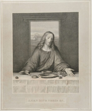 Christ (Detail from the Last Supper by Leonardo)