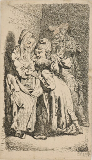 The Girl with the Bird Cage