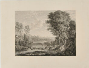 Landscape with Cattle Fording a Stream