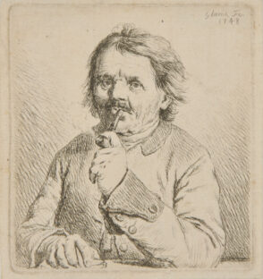 Bust of a Man Smoking (Le Fumeur)