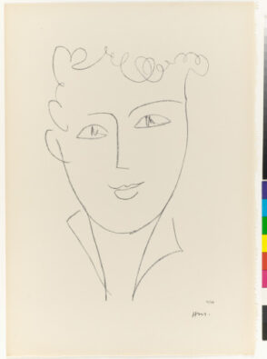 Young Female Student, Study for “Echos”