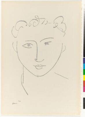 Young Female Student, Study for “Echos”