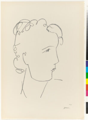 Young Female Student, Study for “Echos”