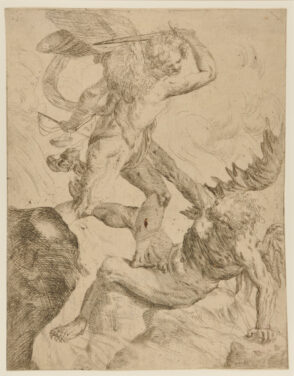 St. Michael and the Devil