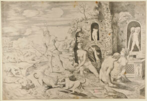 Diana and Her Nymphs Bathing