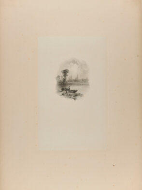 Man Fishing from Boat on River