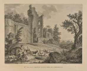 Second View of a Castle in Ruins near Chevreuse