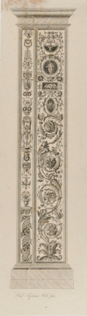 Long Upright Ornamental Panel