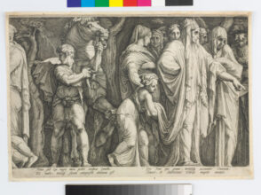 Plate 6 from the series “The Story of Niobe”