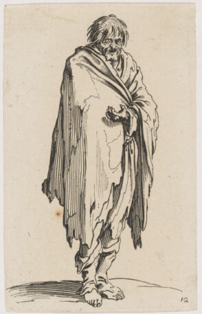 The Bare-Headed and Bare-Footed Beggar