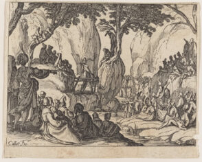 St. John Preaching in the Wilderness