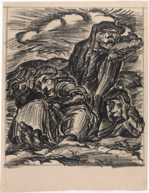 Three Hermits in the Desert