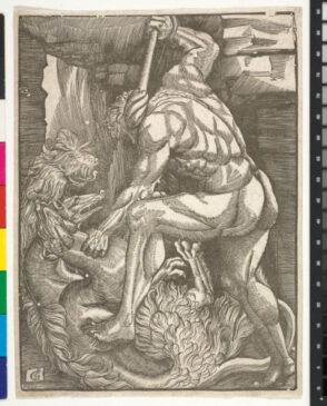 Hercules Bringing Cerberus from the Lower World