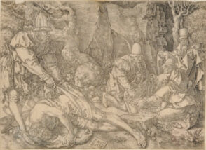 Plate 1 from the series “The Parable of the Good Samaritan”