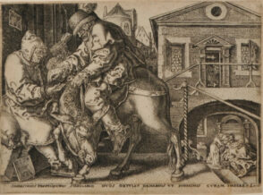 Plate 4 from the series “The Parable of the Good Samaritan”