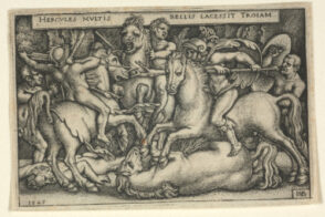 Hercules Battling with the Trojans