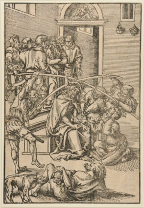 Recto: Christ Crowned with Thorns; Verso: Christ Bearing the Cross