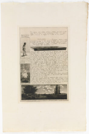Plate 3 from the portfolio “A Letter on the Elements of Etching”