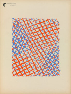 Plate 1 from the portfolio “Compositions, Couleurs, Idées”