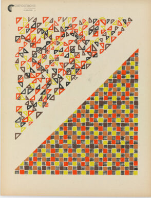 Plate 4 from the portfolio “Compositions, Couleurs, Idées”