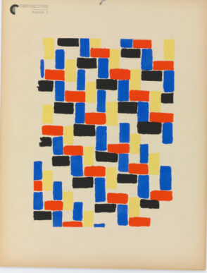 Plate 5 from the portfolio “Compositions, Couleurs, Idées”