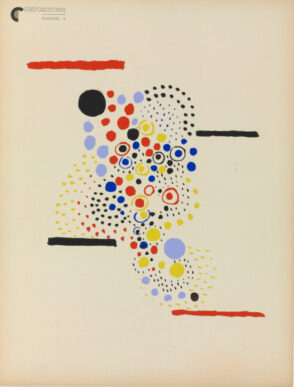 Plate 8 from the portfolio “Compositions, Couleurs, Idées”