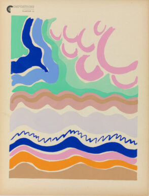 Plate 14 from the portfolio “Compositions, Couleurs, Idées”