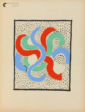 Plate 28 from the portfolio “Compositions, Couleurs, Idées”