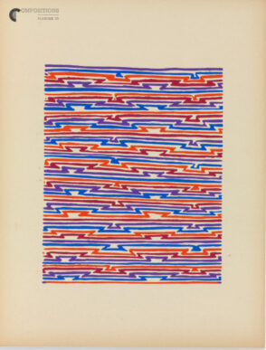 Plate 38 from the portfolio “Compositions, Couleurs, Idées”