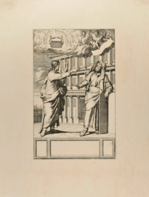 Frontispiece with Christ and Moses